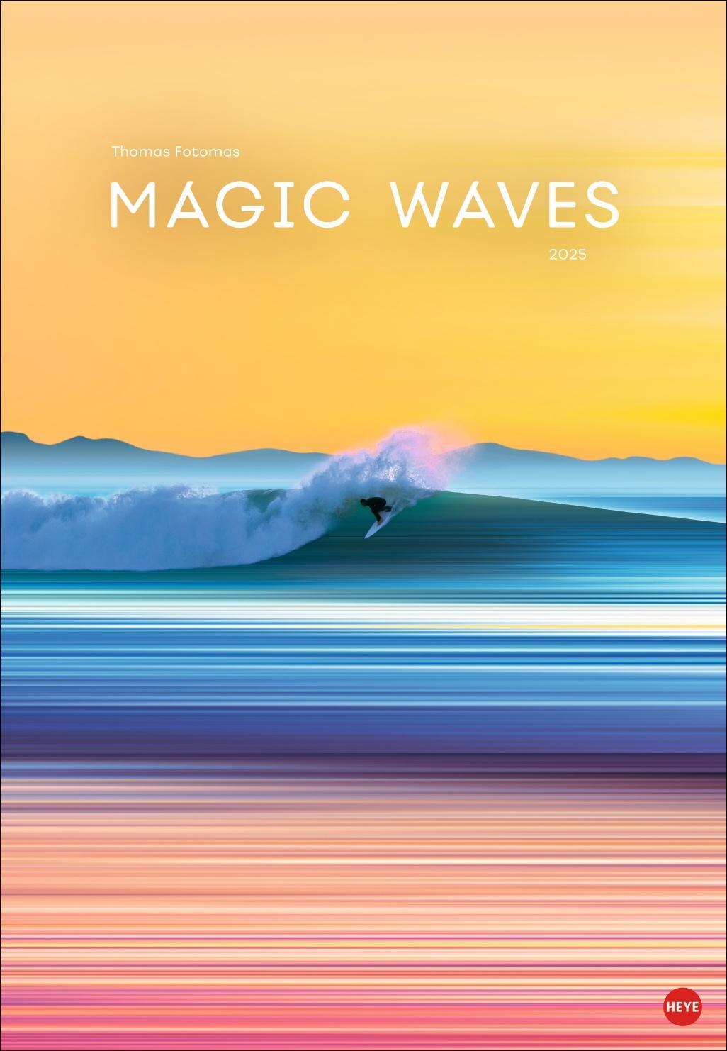 Cover: 9783756408818 | Magic Waves Posterkalender 2025 | Kalender | Spiralbindung | 14 S.