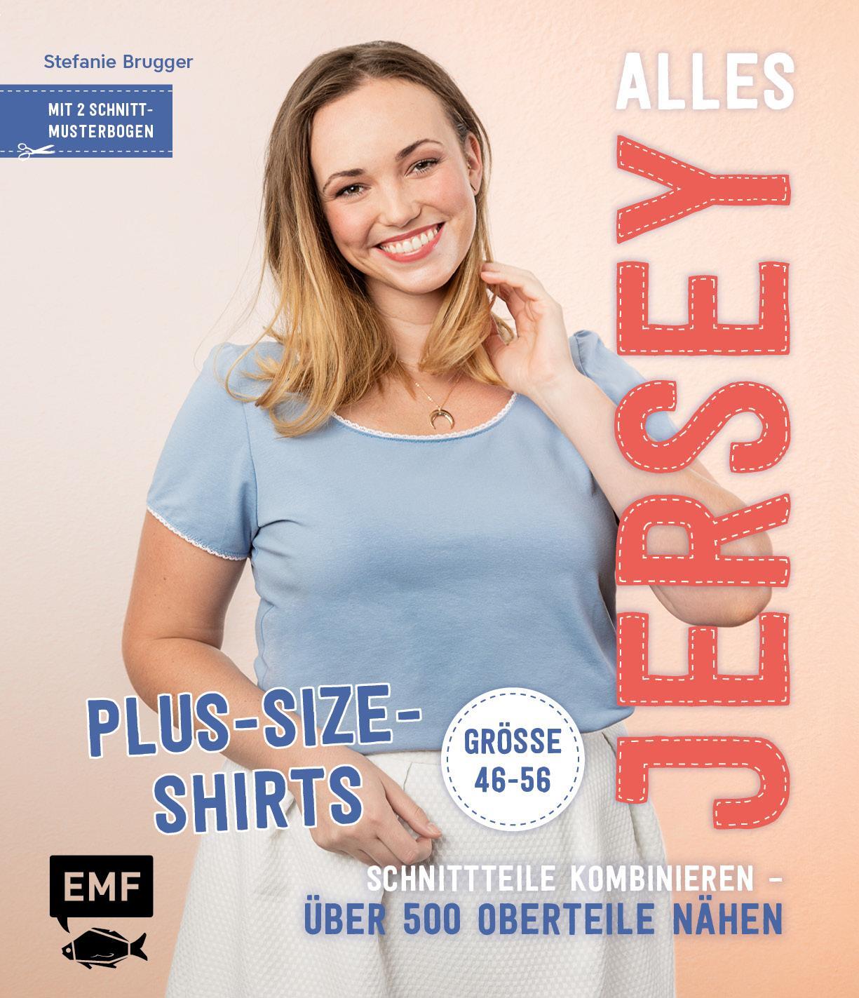Cover: 9783745903263 | Alles Jersey - Plus-Size-Shirts | Stefanie Brugger | Buch | Deutsch