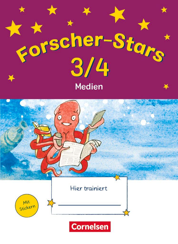 Cover: 9783637026889 | Forscher-Stars 3./4. Schuljahr - Medien | Übungsheft. Mit Lösungen