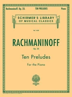 Cover: 73999723908 | 10 Preludes, Op. 23 | Sergei Rachmaninov | Taschenbuch | Buch | 1986