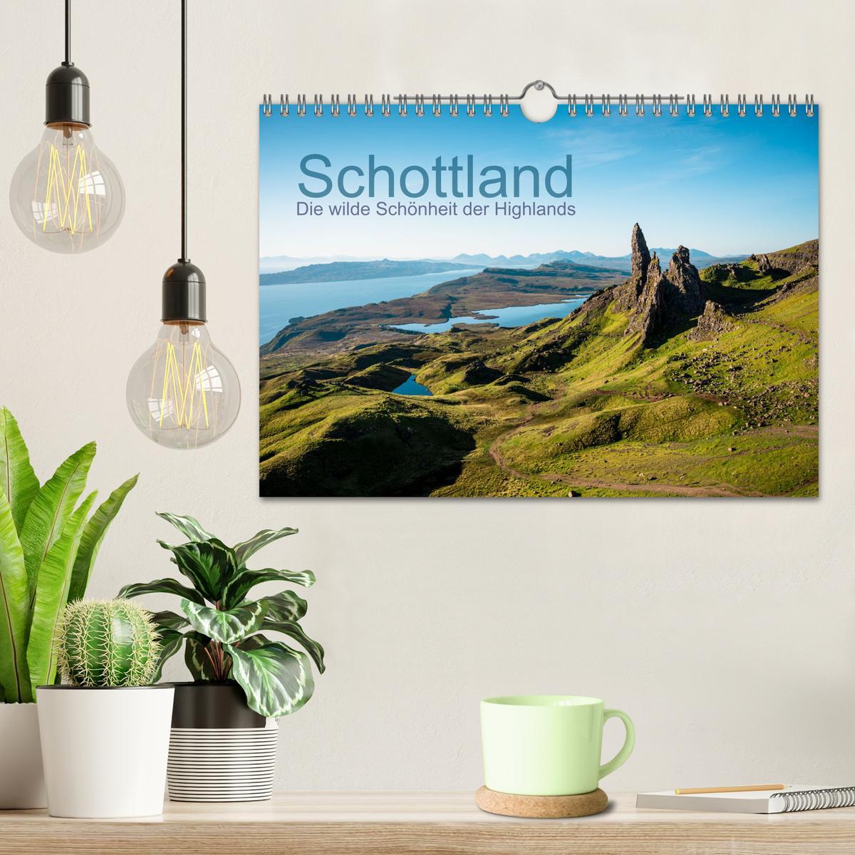 Bild: 9783383928598 | Schottland - Die wilde Schönheit der Highlands (Wandkalender 2025...