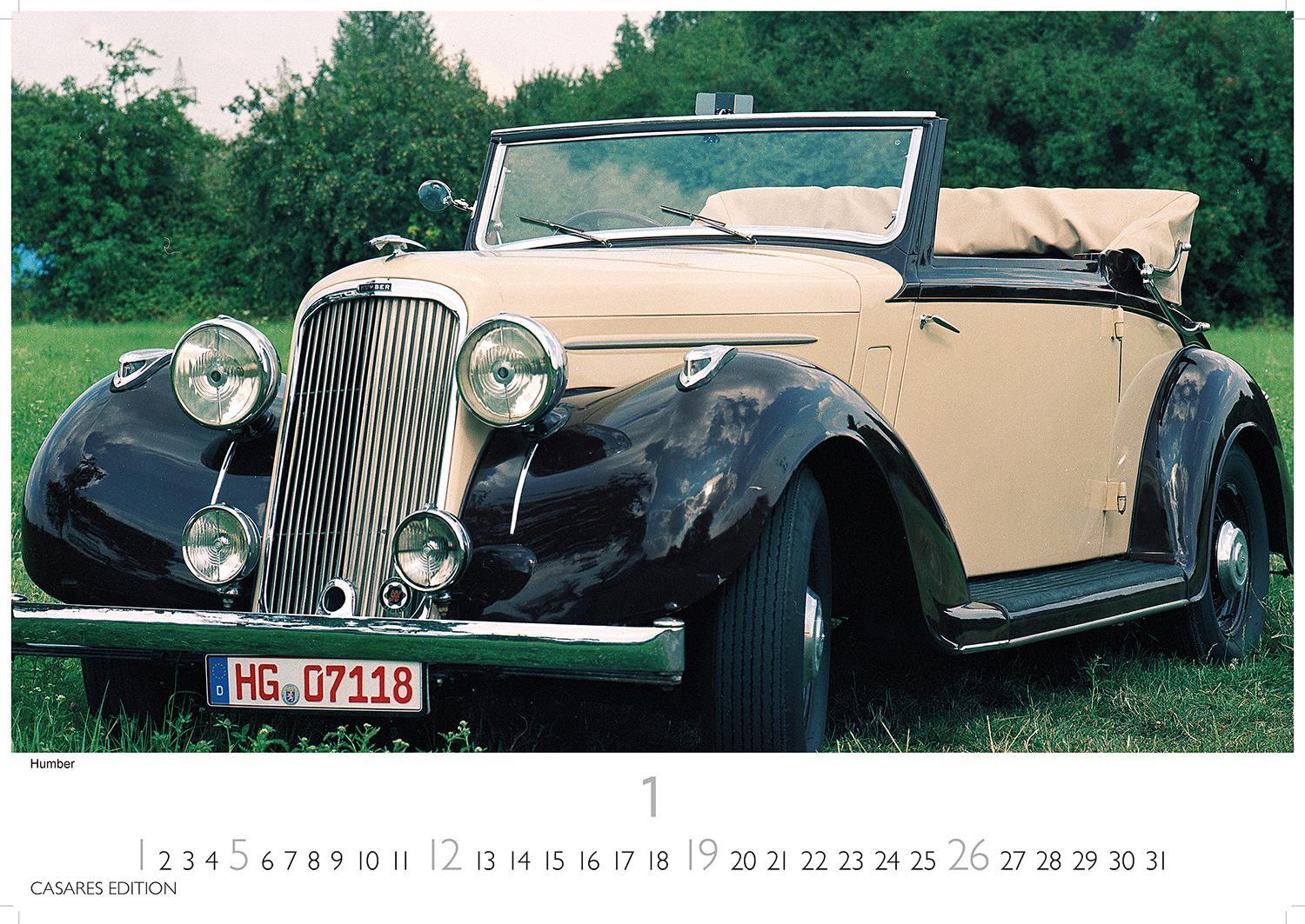 Bild: 9781835240960 | British Classic Cars 2025 L 35x50cm | Kalender | 14 S. | Deutsch