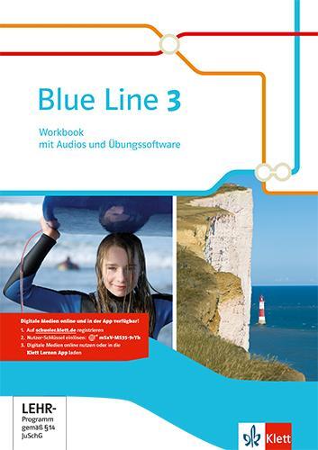 Cover: 9783125478831 | Blue Line 3. Workbook mit Audios und Übungssoftware. Ausgabe 2014