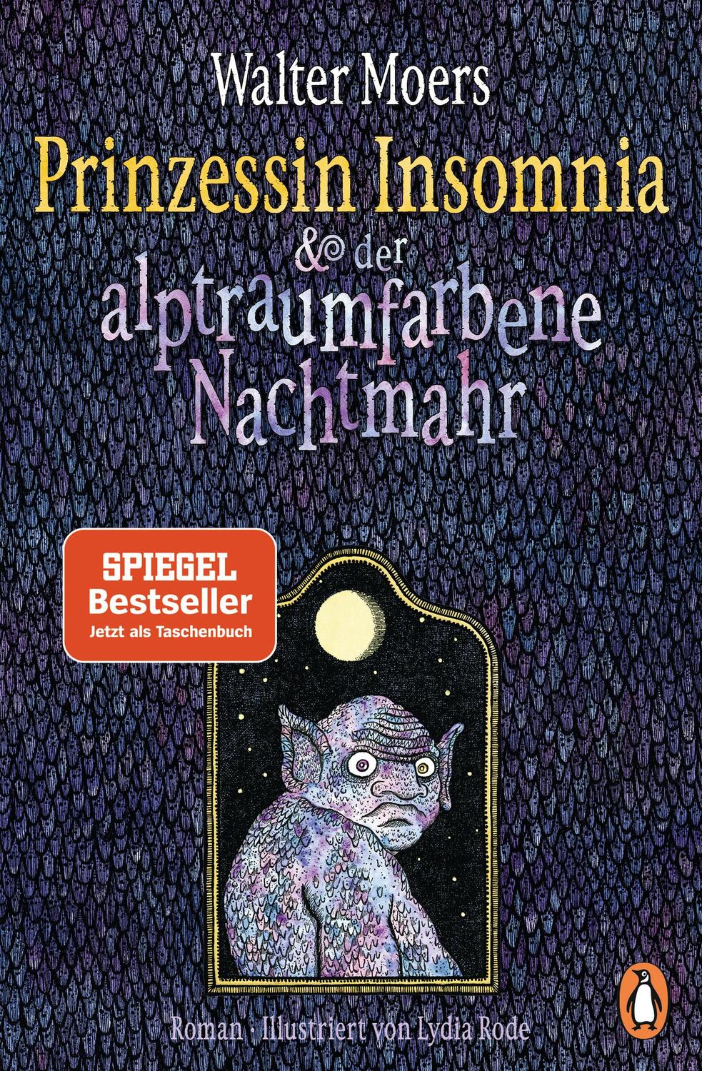 Cover: 9783328103349 | Prinzessin Insomnia & der alptraumfarbene Nachtmahr | Roman | Moers