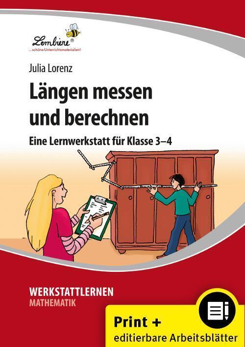 Cover: 9783956648960 | Längen messen und berechnen, m. 1 CD-ROM | (3. und 4. Klasse) | Lorenz