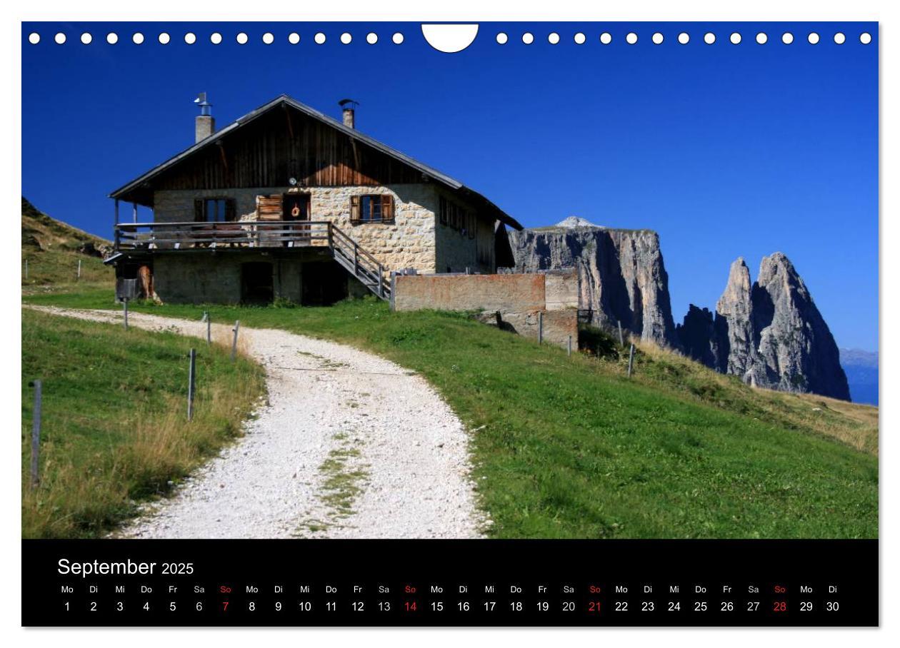 Bild: 9783435474233 | Alpe di Siusi - Seiser Alm (Wandkalender 2025 DIN A4 quer),...