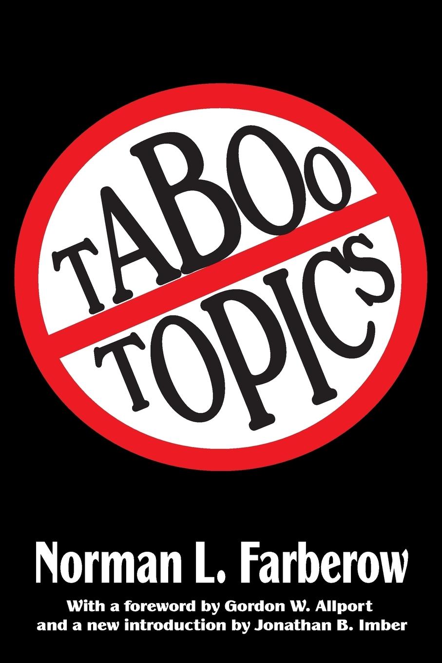 Cover: 9781412852814 | Taboo Topics | Norman L. Farberow | Taschenbuch | Englisch | 2013