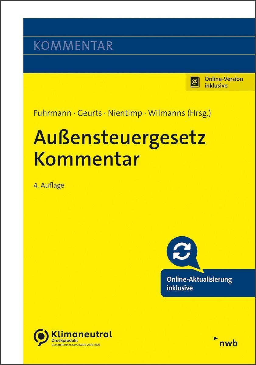 Cover: 9783482625848 | Außensteuergesetz Kommentar | Sven Fuhrmann (u. a.) | Bundle | Deutsch