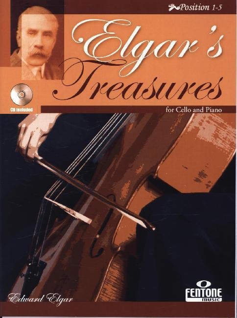Cover: 9789043136099 | Elgar's Treasures | for Cello and Piano | Edward Elgar (u. a.) | 2014