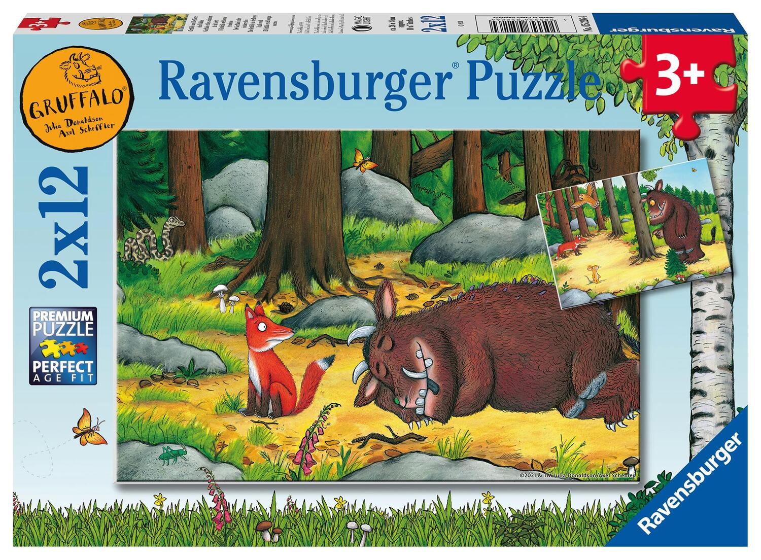 Cover: 4005556052264 | Ravensburger Kinderpuzzle 05226 - Grüffelo und die Tiere des Waldes...