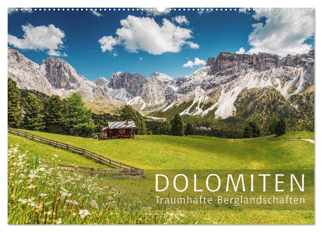 Cover: 9783675835085 | Dolomiten - Traumhafte Berglandschaften (Wandkalender 2024 DIN A2...