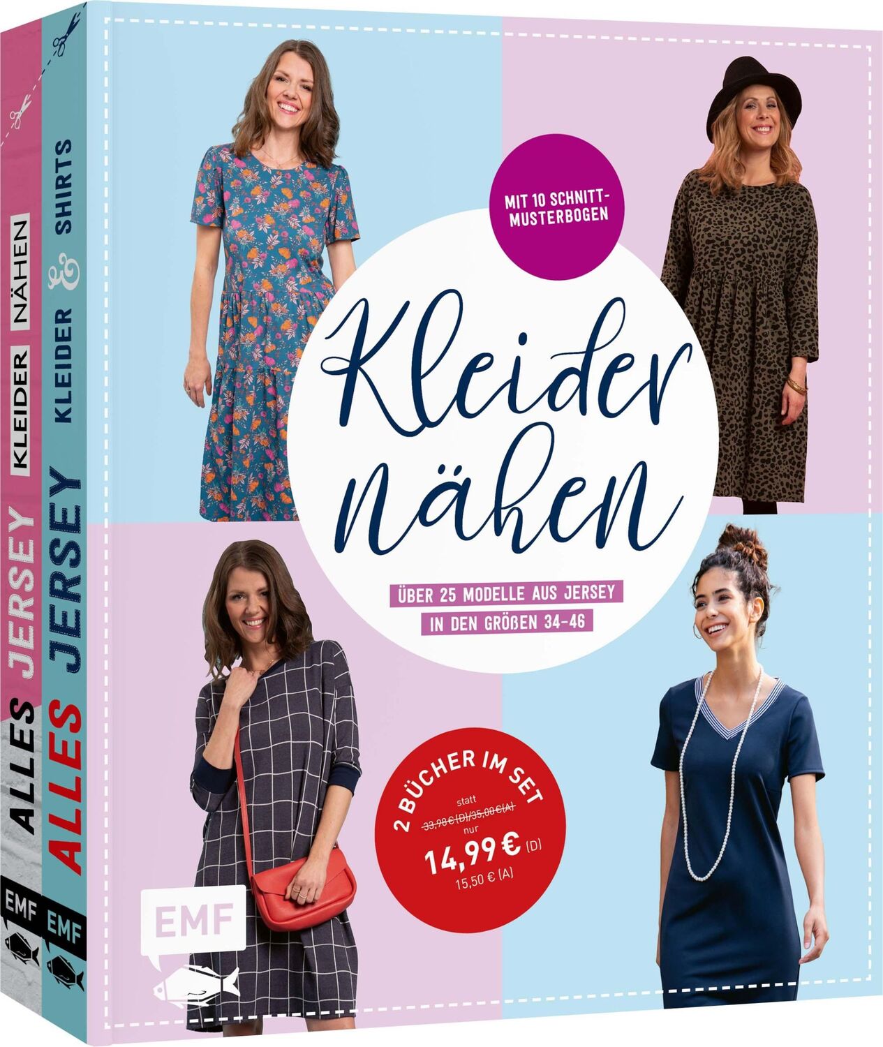 Bild: 9783745922813 | Kleider nähen - Über 25 Modelle aus Jersey in den Größen 34-46 | Buch