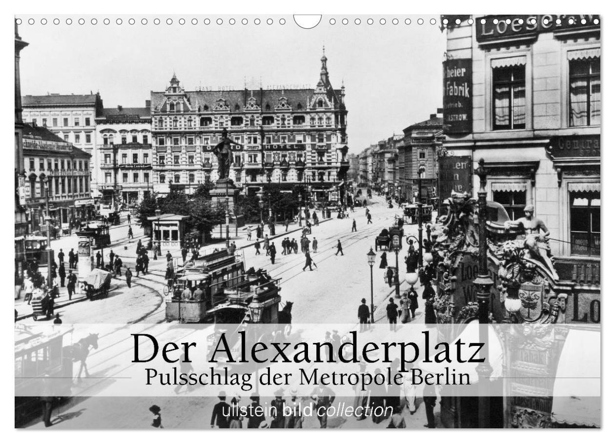 Cover: 9783435587292 | Der Alexanderplatz - Pulsschlag der Metropole Berlin (Wandkalender...