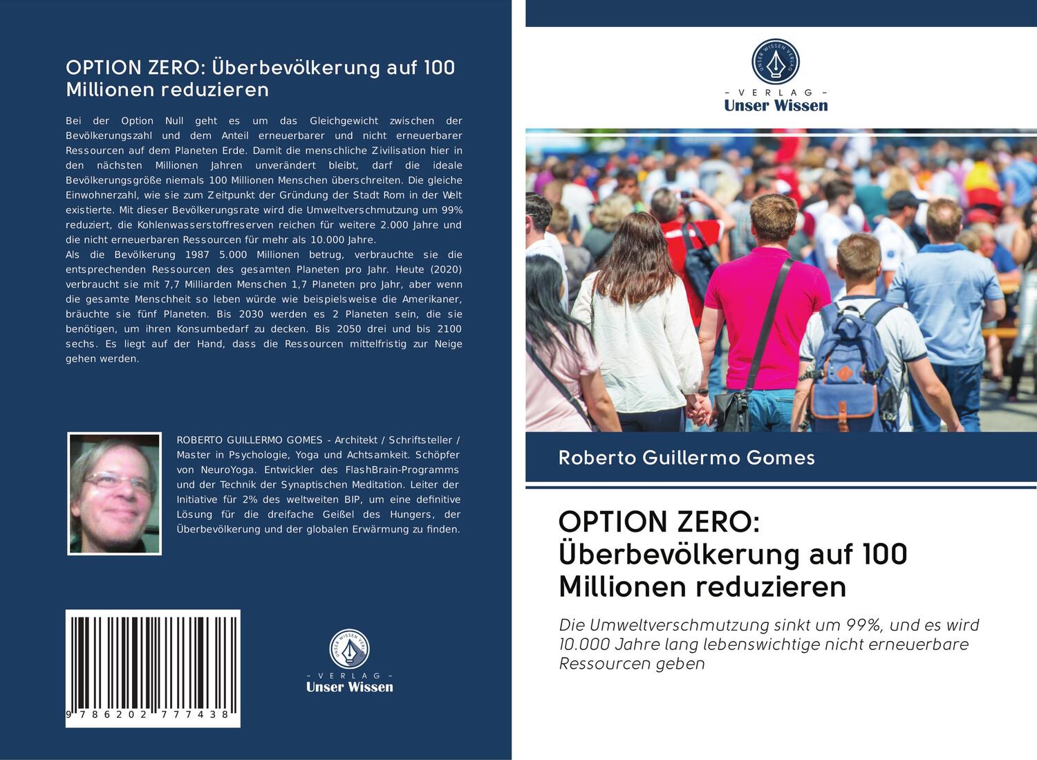 Cover: 9786202777438 | OPTION ZERO: Überbevölkerung auf 100 Millionen reduzieren | Gomes