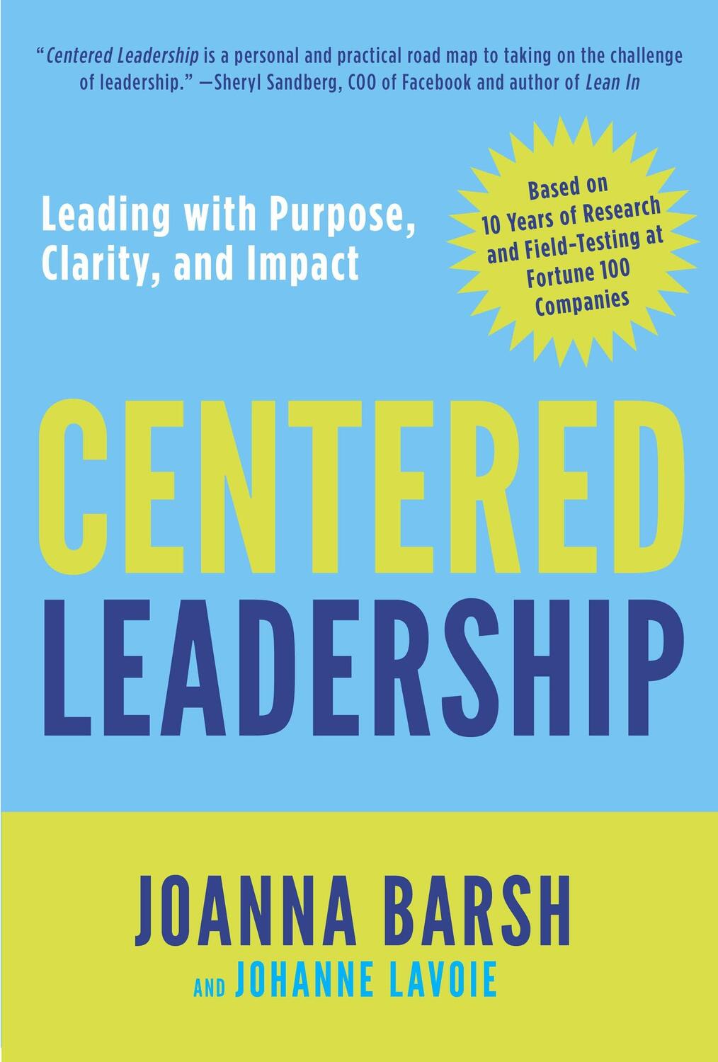 Cover: 9780804138871 | Centered Leadership: Leading with Purpose, Clarity, and Impact | Buch