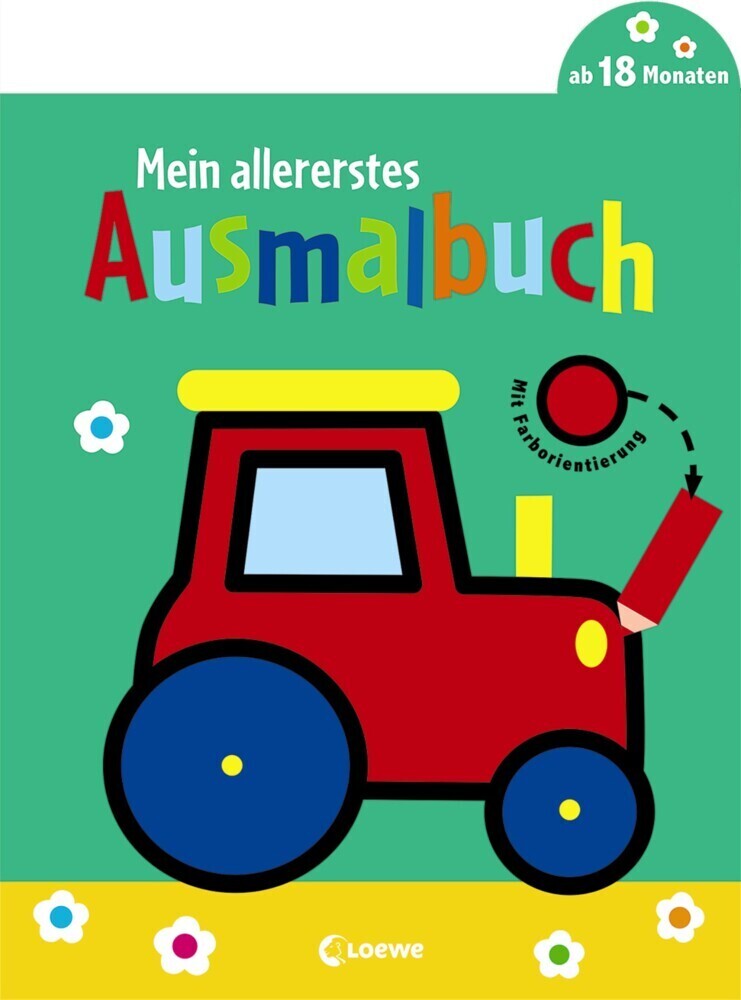 Cover: 9783743205727 | Mein allererstes Ausmalbuch (Traktor) | Loewe Kreativ | Taschenbuch