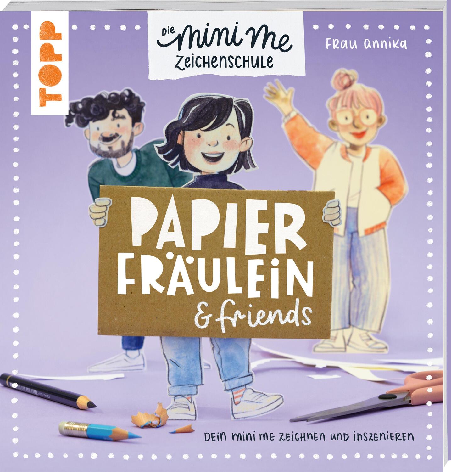 Cover: 9783735880741 | Papierfräulein &amp; friends. Die Mini me Zeichenschule | Frau Annika
