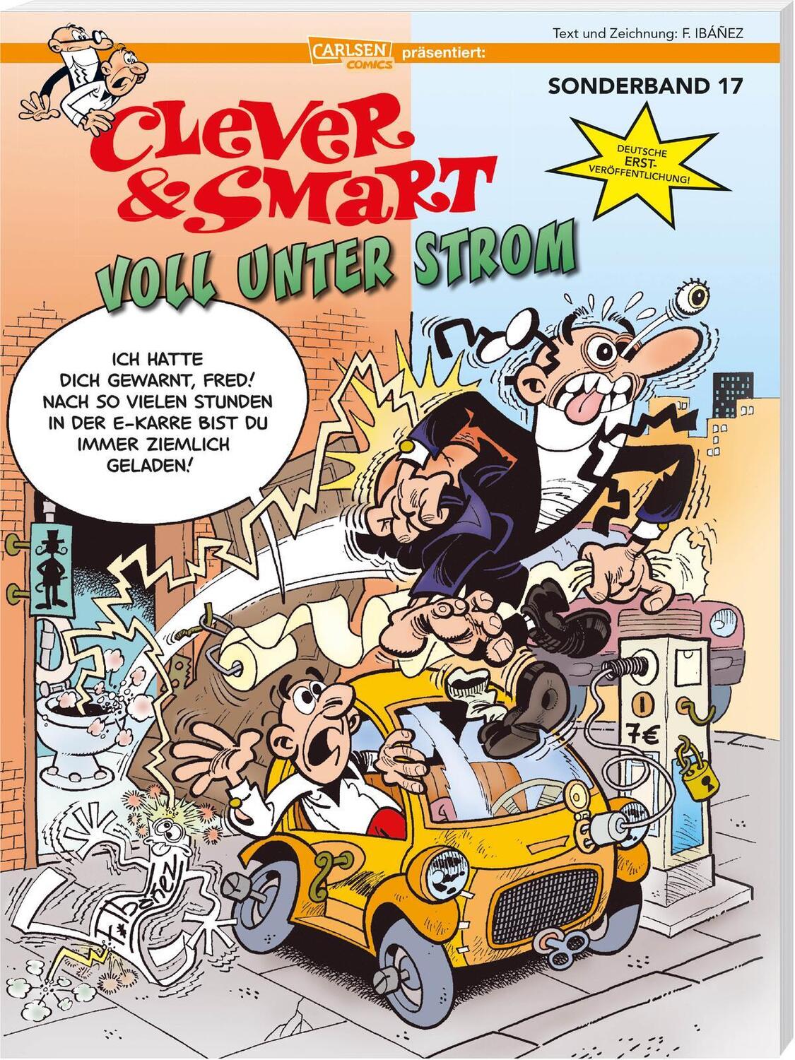 Cover: 9783551794079 | Clever und Smart Sonderband 17: Voll unter Strom | Francisco Ibáñez