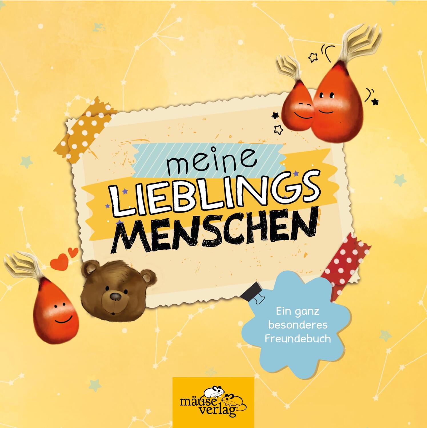Cover: 9783982084480 | Meine Lieblingsmenschen | Ein besonderes Freundebuch | Gerstenberg
