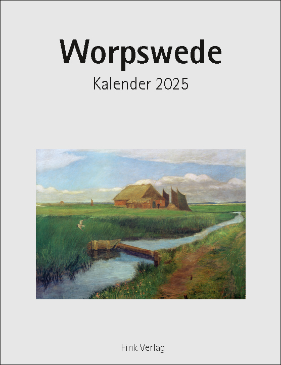 Cover: 9783771720445 | Worpswede 2025 | Kunst-Einsteckkalender | Mackensen | Kalender | 12 S.