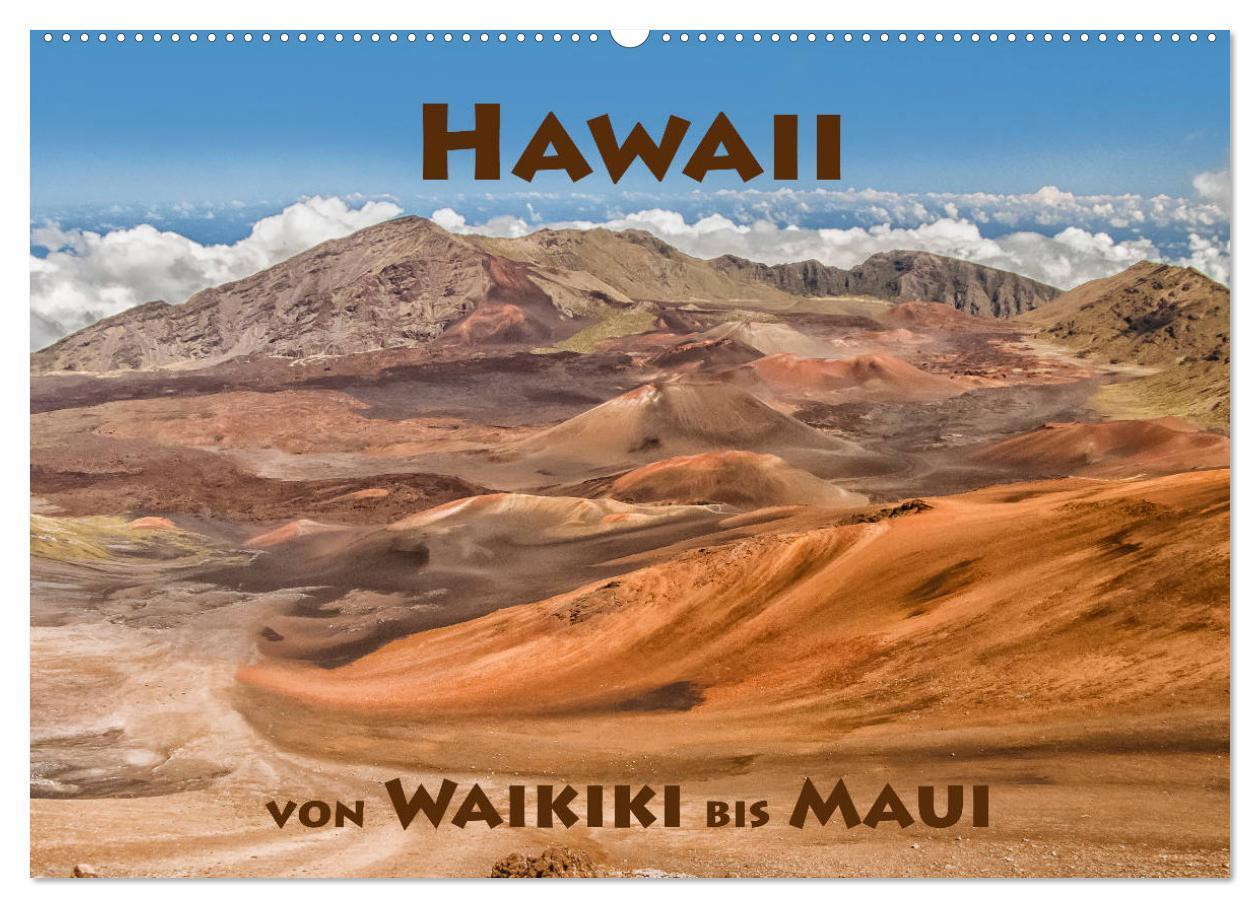 Cover: 9783675536975 | Hawii von Waikiki bis Maui (Wandkalender 2024 DIN A2 quer),...