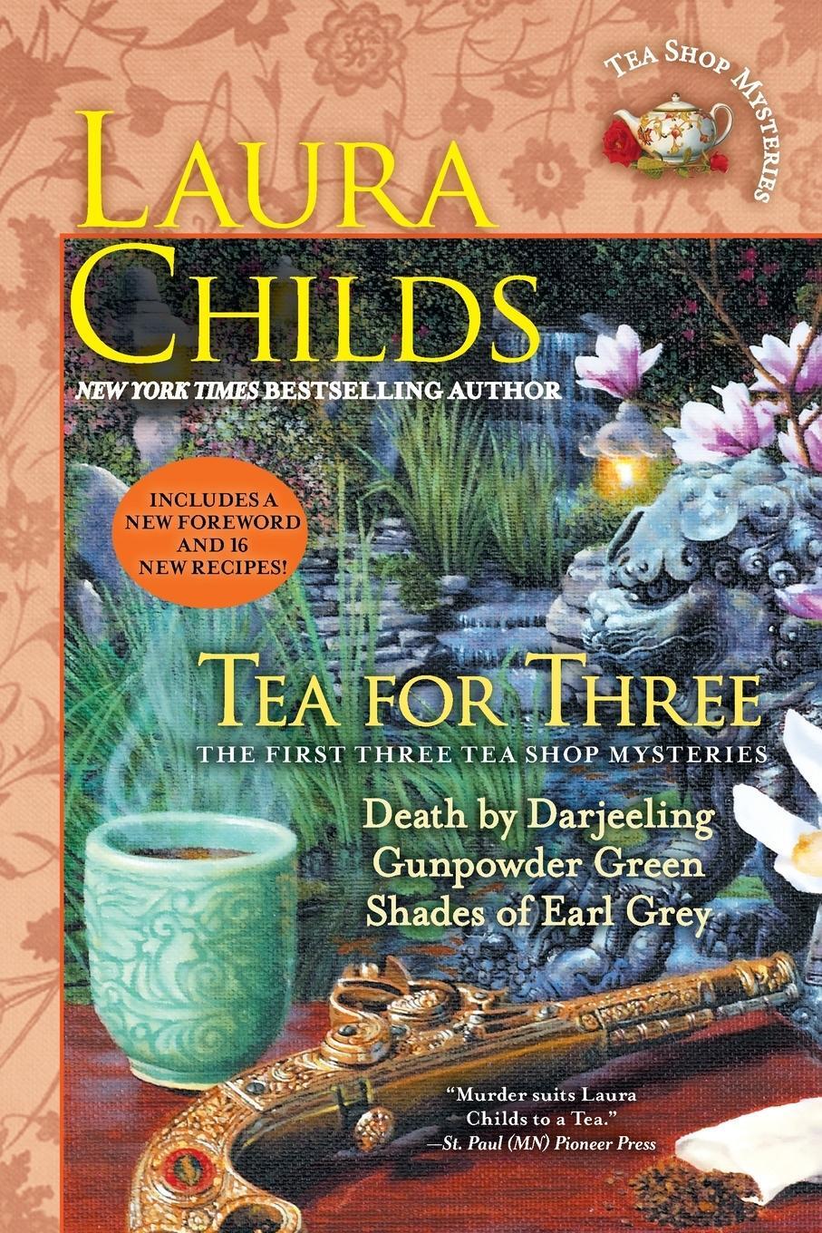 Cover: 9780425269879 | Tea for Three | The First Three Tea Shop Mysteries | Laura Childs