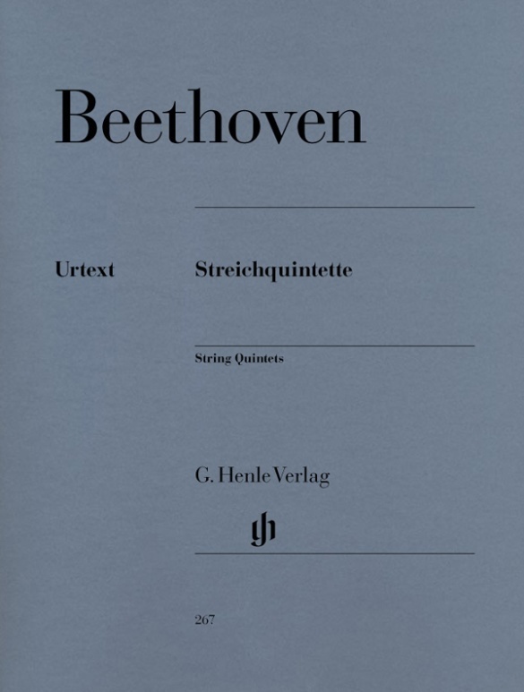 Cover: 9790201802671 | Ludwig van Beethoven - Streichquintette | Besetzung: Streichquintette