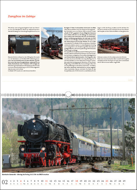 Bild: 9783861923213 | Eisenbahn-Romantik 2024 | Der Kalender zur SWR Serie | Ortloff | 26 S.