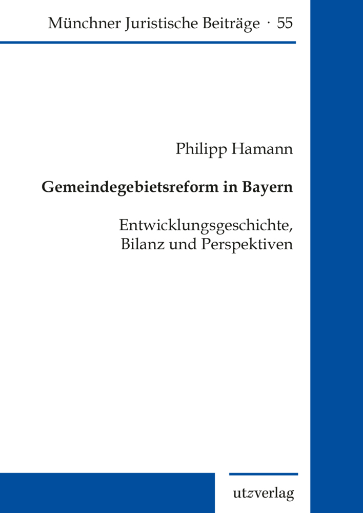 Cover: 9783831685264 | Gemeindegebietsreform in Bayern | Philipp Hamann | Taschenbuch