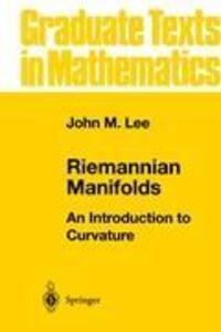 Cover: 9780387982717 | Riemannian Manifolds | An Introduction to Curvature | John M. Lee | XV
