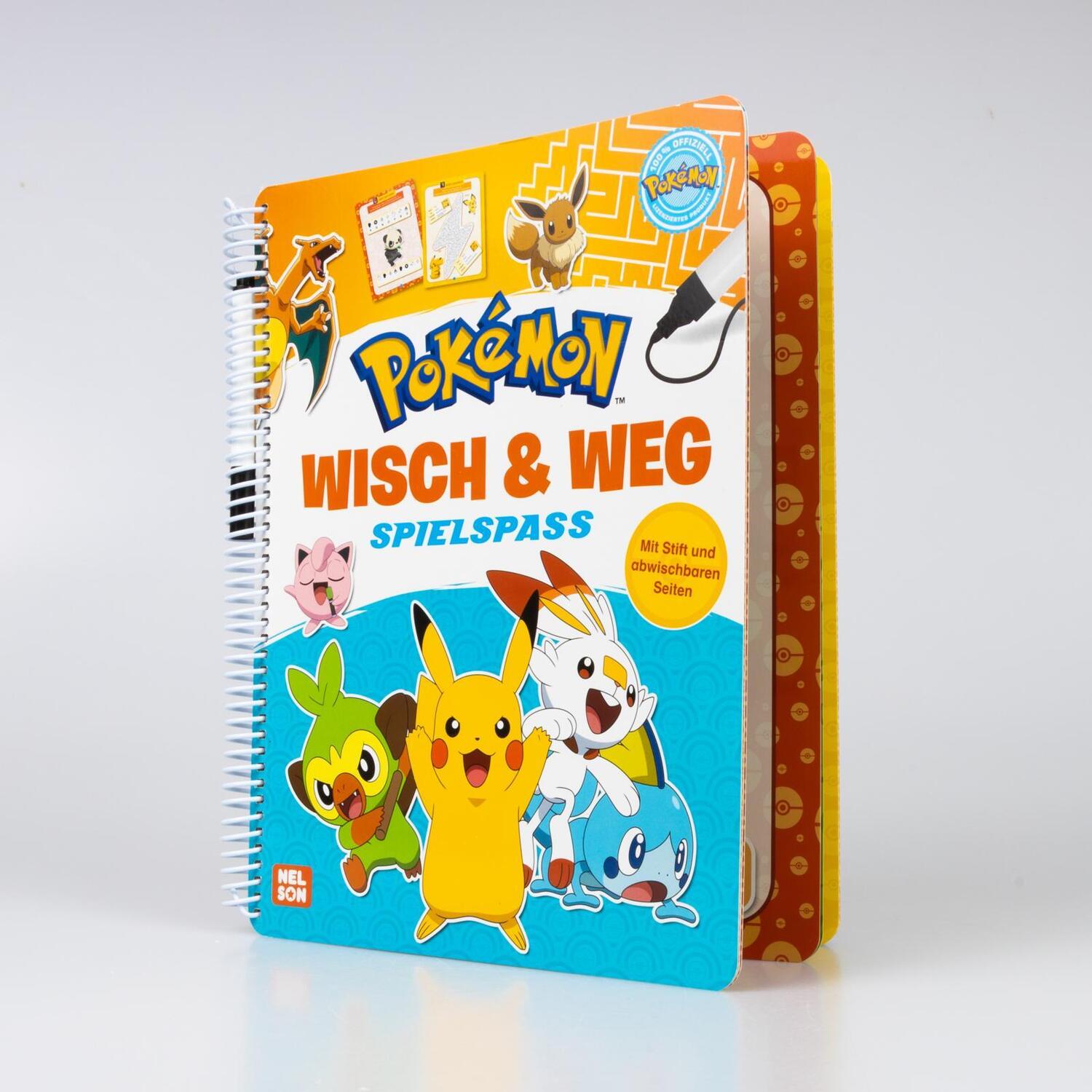 Bild: 9783845124131 | Pokémon Activity-Buch: Wisch &amp; Weg - Spielspaß | Taschenbuch | Pokémon