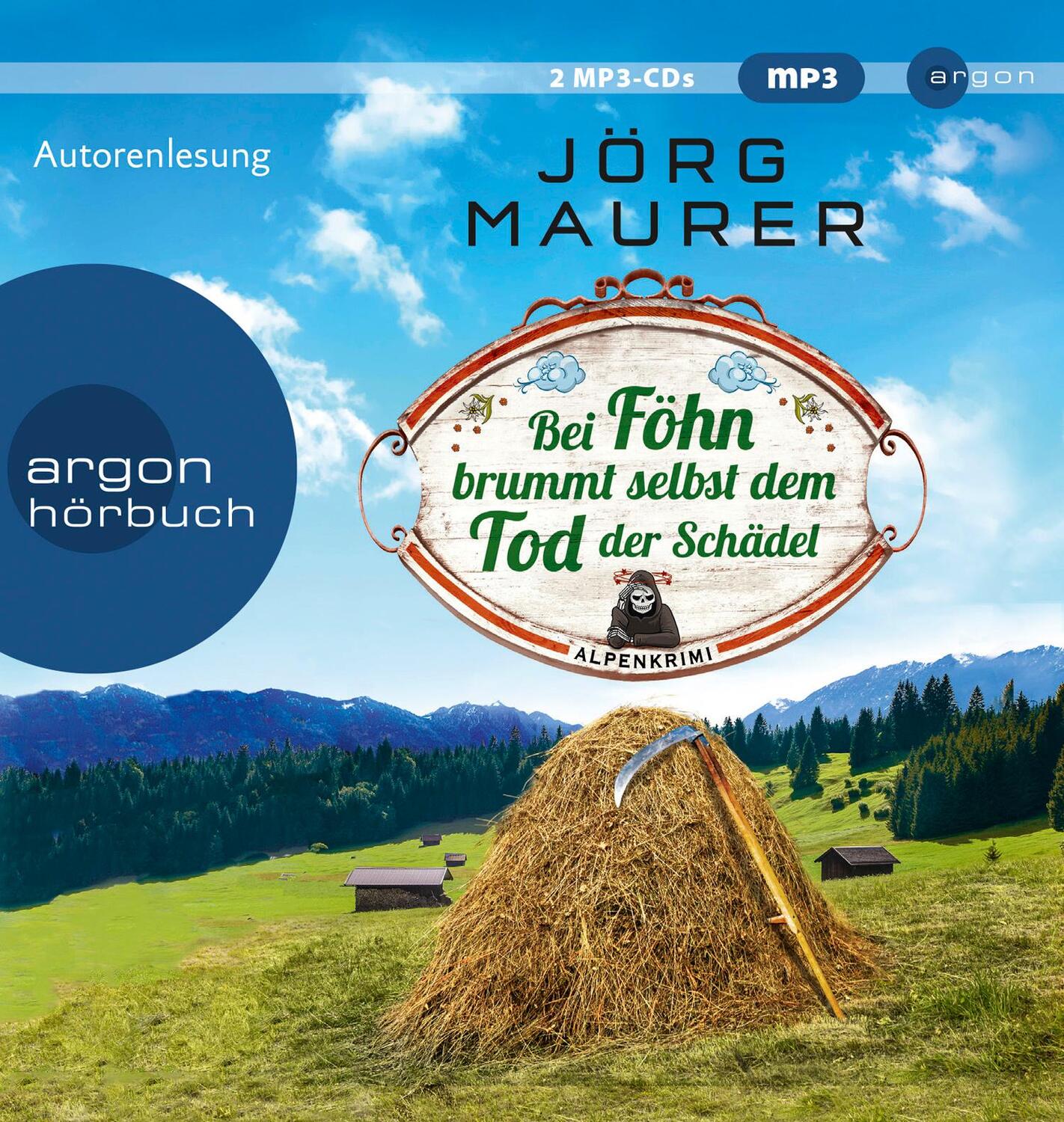 Cover: 9783839897195 | Bei Föhn brummt selbst dem Tod der Schädel | Alpenkrimi | Jörg Maurer