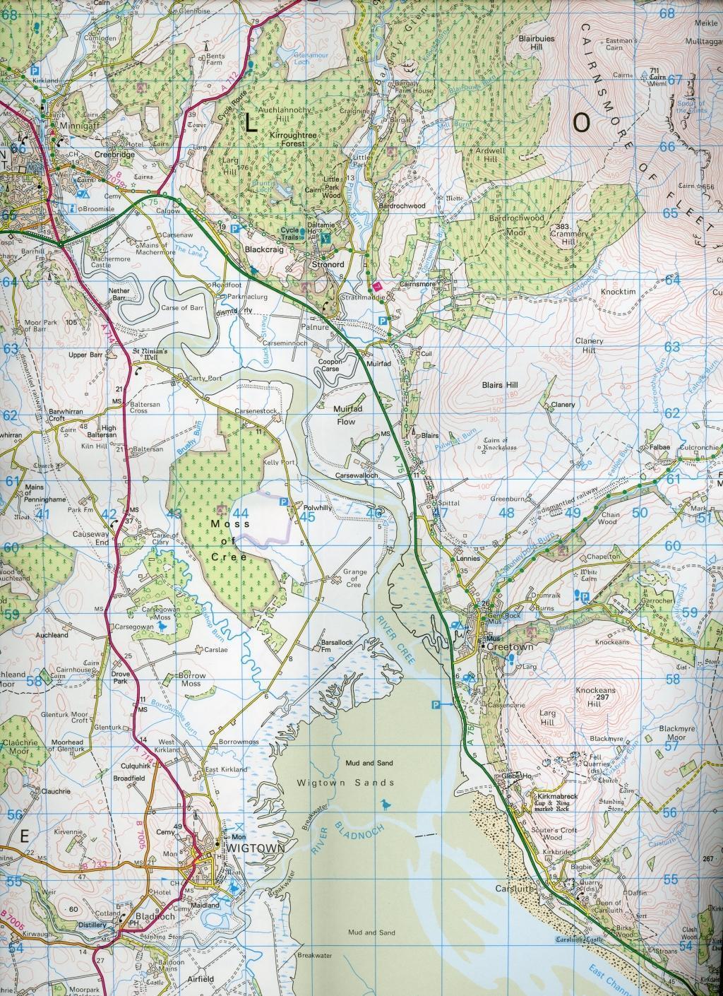 Bild: 9780319261811 | Newton Stewart &amp; Kirkcudbright, Gatehouse of Fleet | Ordnance Survey