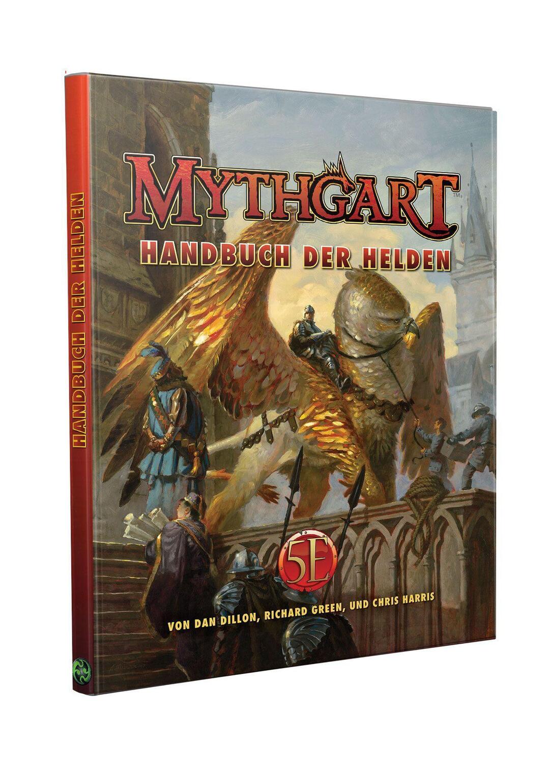 Cover: 9783963316852 | Mythgart - Handbuch der Helden (5E) | Chris Harris (u. a.) | Buch