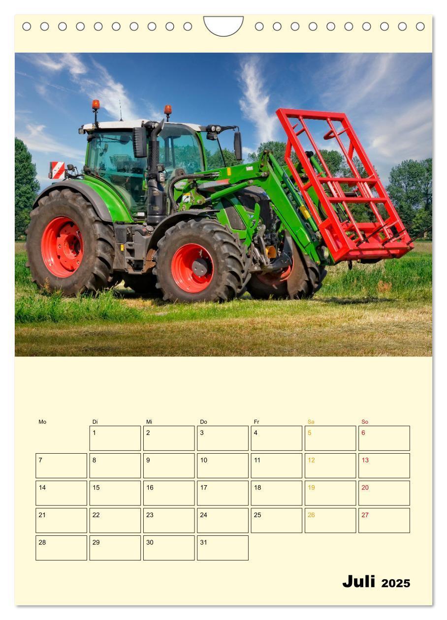 Bild: 9783435903757 | Traktor Giganten (Wandkalender 2025 DIN A4 hoch), CALVENDO...