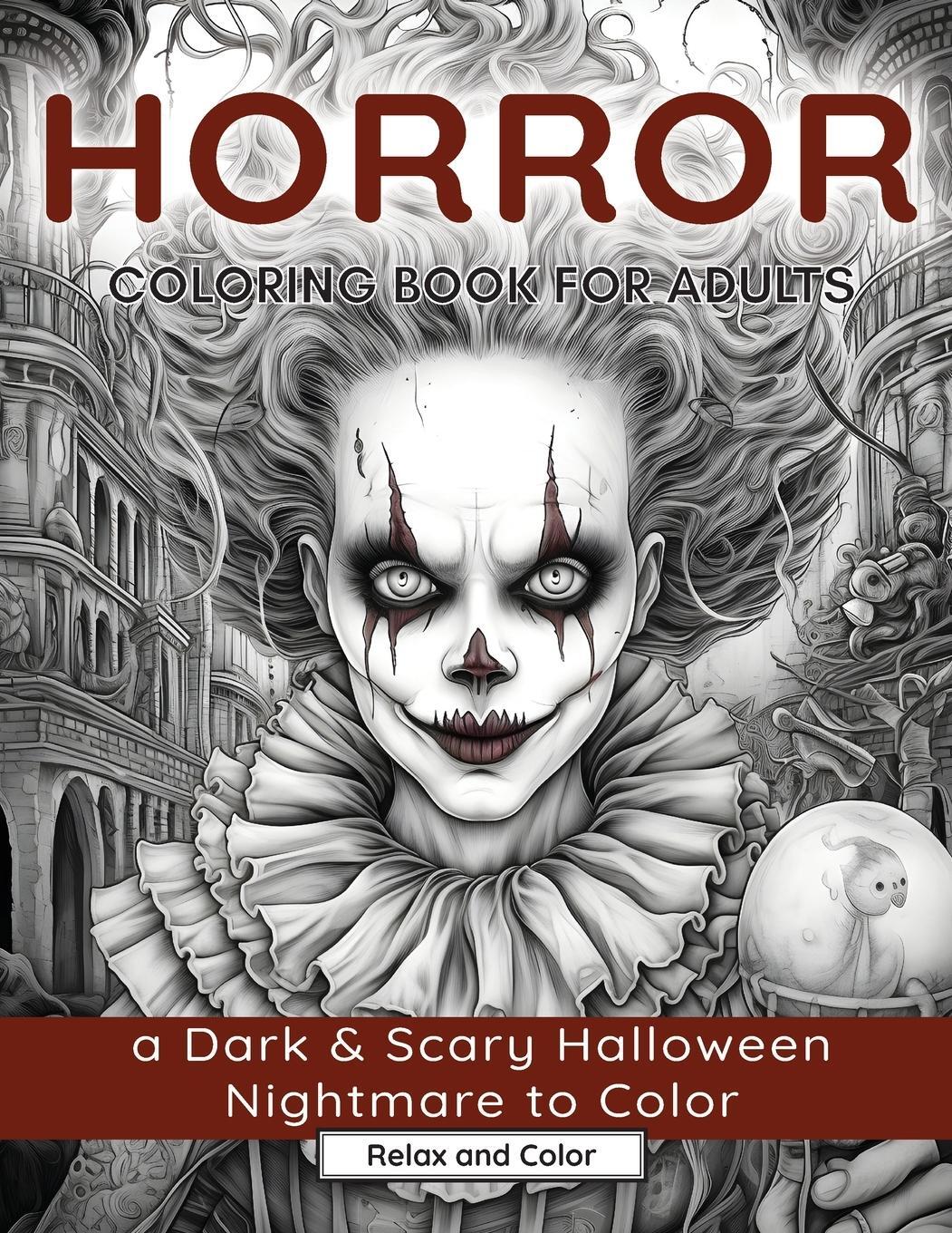 Cover: 9781739028312 | Horror Coloring Book for Adults | Taschenbuch | Paperback | Englisch