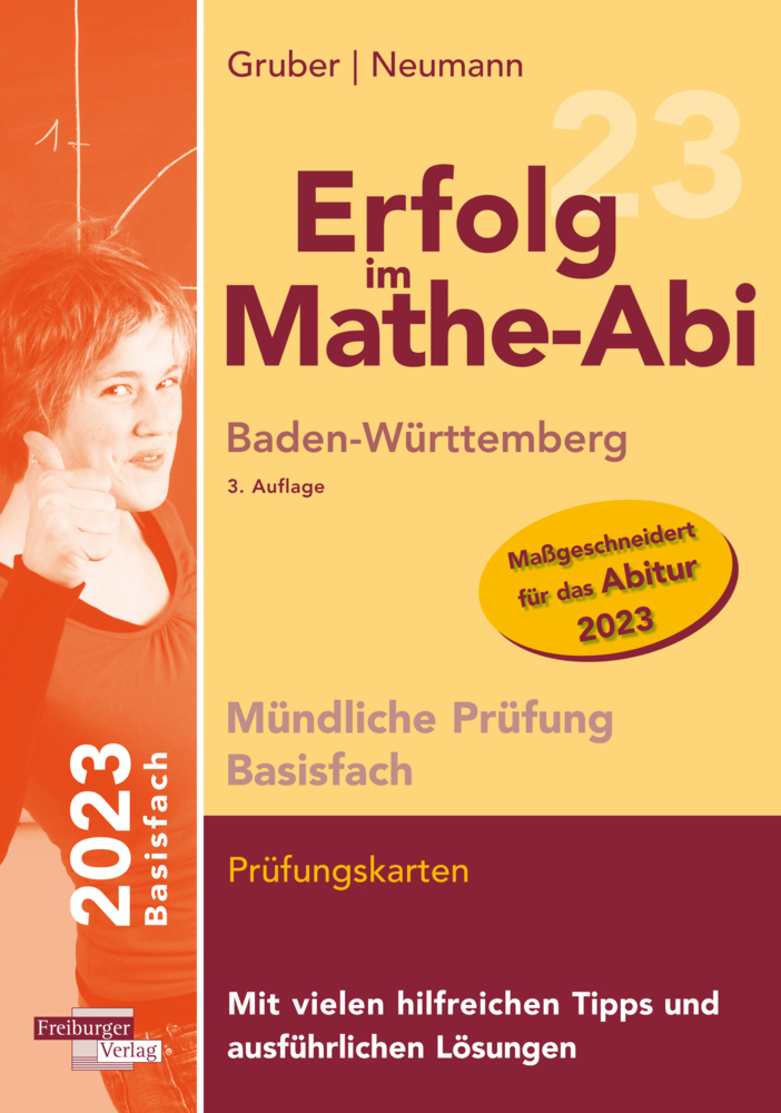 Cover: 9783868147728 | Erfolg im Mathe-Abi 2023 Mündliche Prüfung Basisfach Baden-Württemberg