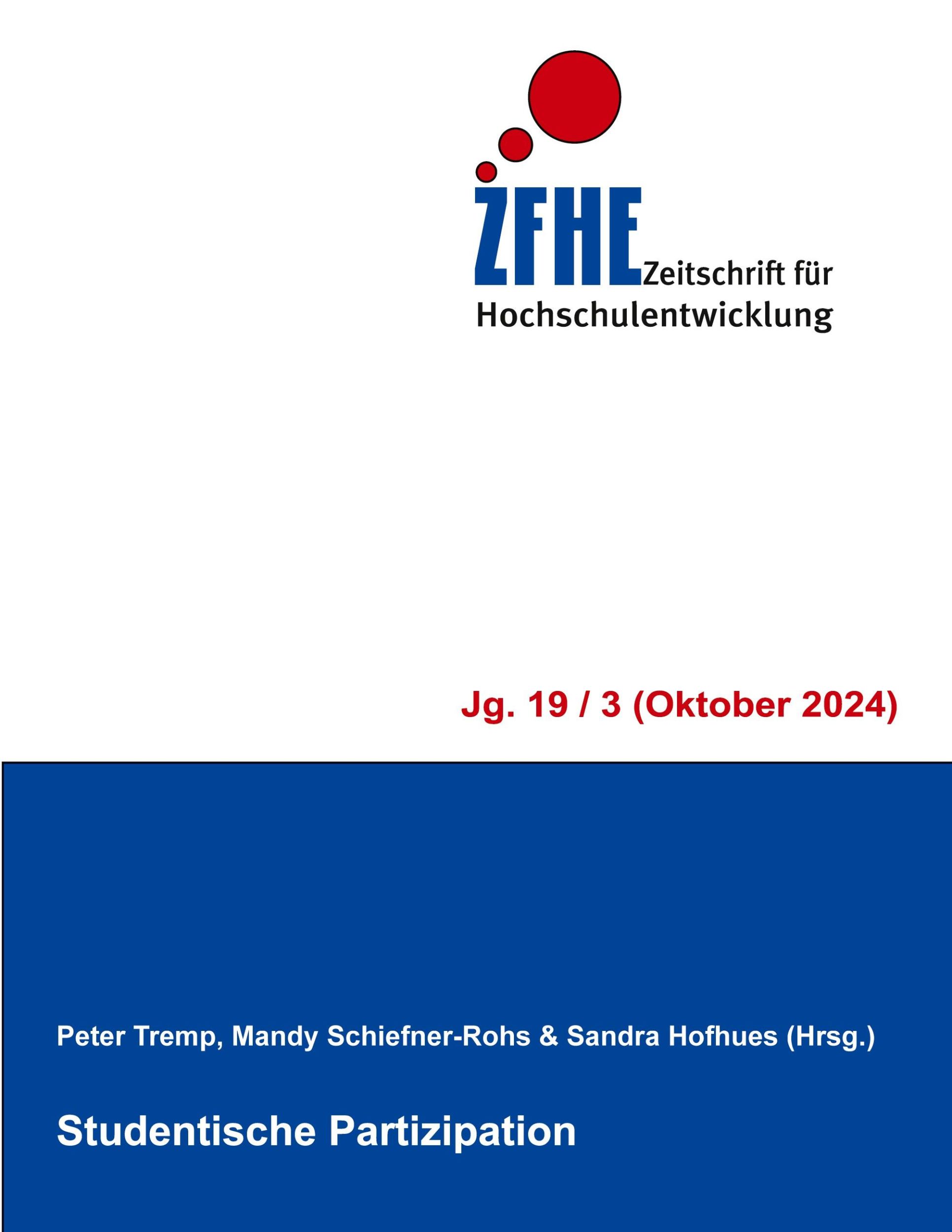 Cover: 9783759761446 | Studentische Partizipation | Peter Tremp (u. a.) | Taschenbuch | 2024