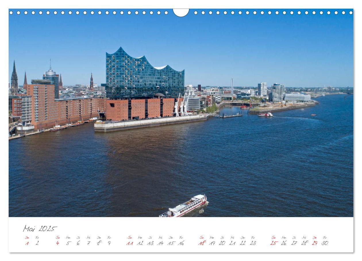 Bild: 9783435194353 | Die Elbe Impressionen (Wandkalender 2025 DIN A3 quer), CALVENDO...