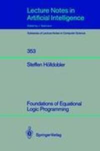 Cover: 9783540515333 | Foundations of Equational Logic Programming | Steffen Hölldobler | xii