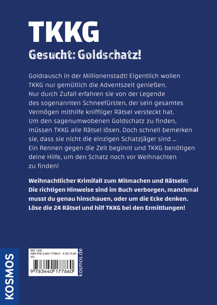 Bild: 9783440177860 | TKKG, Gesucht: Goldschatz! | Martin Hofstetter | Taschenbuch | 144 S.
