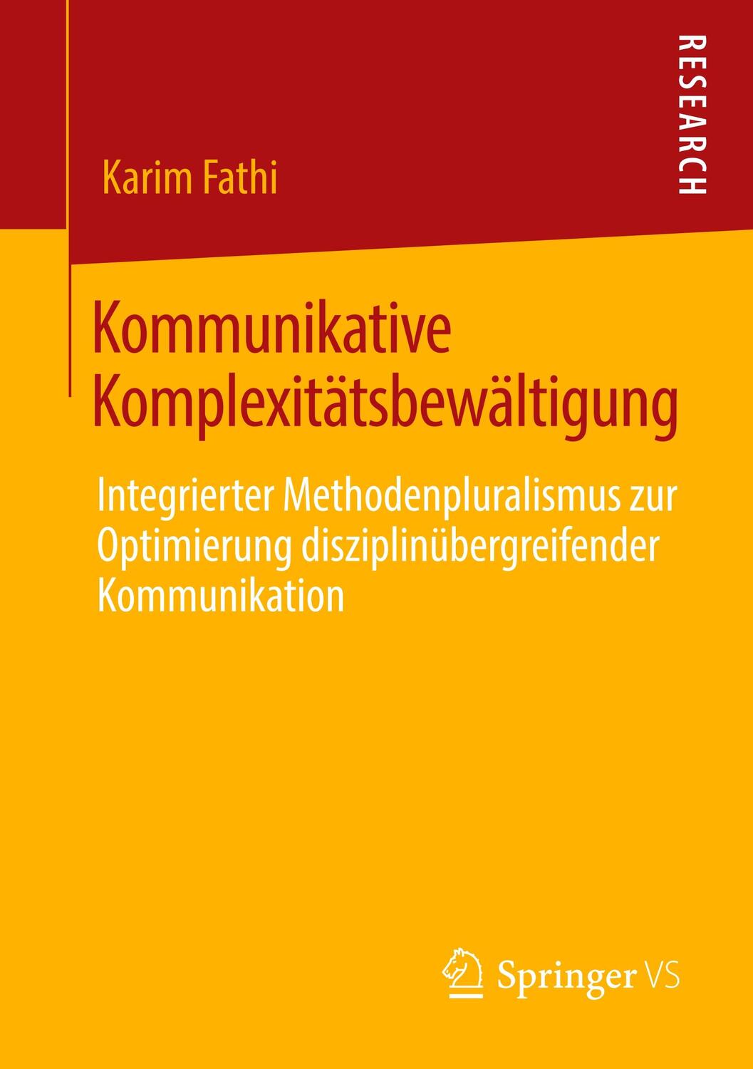 Cover: 9783658280888 | Kommunikative Komplexitätsbewältigung | Karim Fathi | Taschenbuch