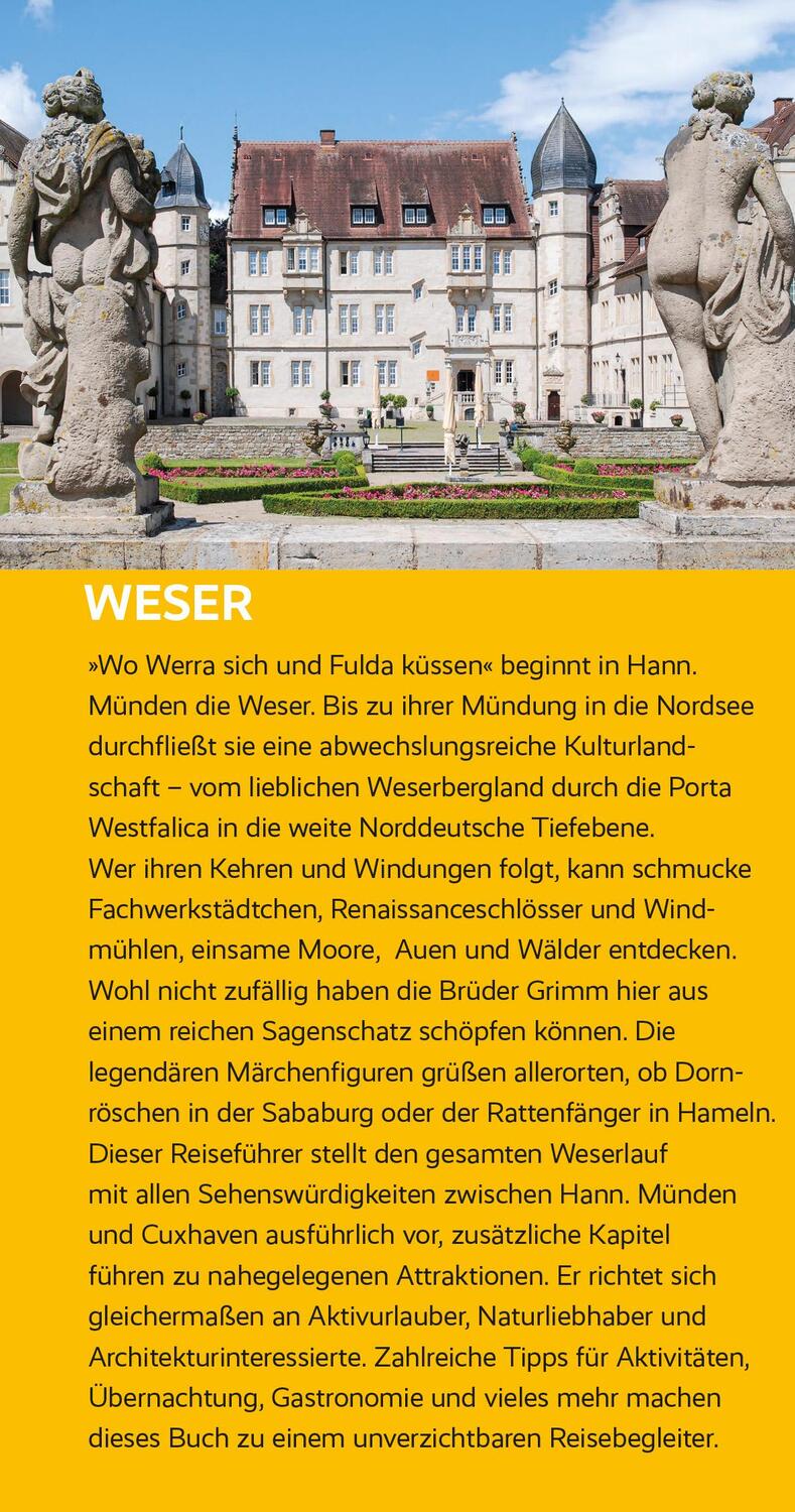 Bild: 9783897945647 | Reiseführer Weser | Hinnerk Dreppenstedt | Taschenbuch | 432 S. | 2022
