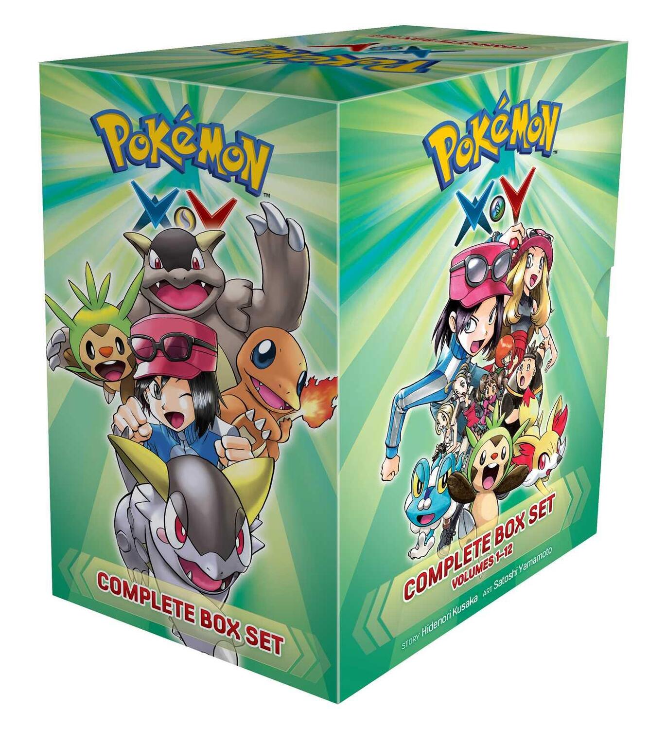 Cover: 9781421598499 | Pokemon X¿Y Complete Box Set | Includes vols. 1-12 | Hidenori Kusaka