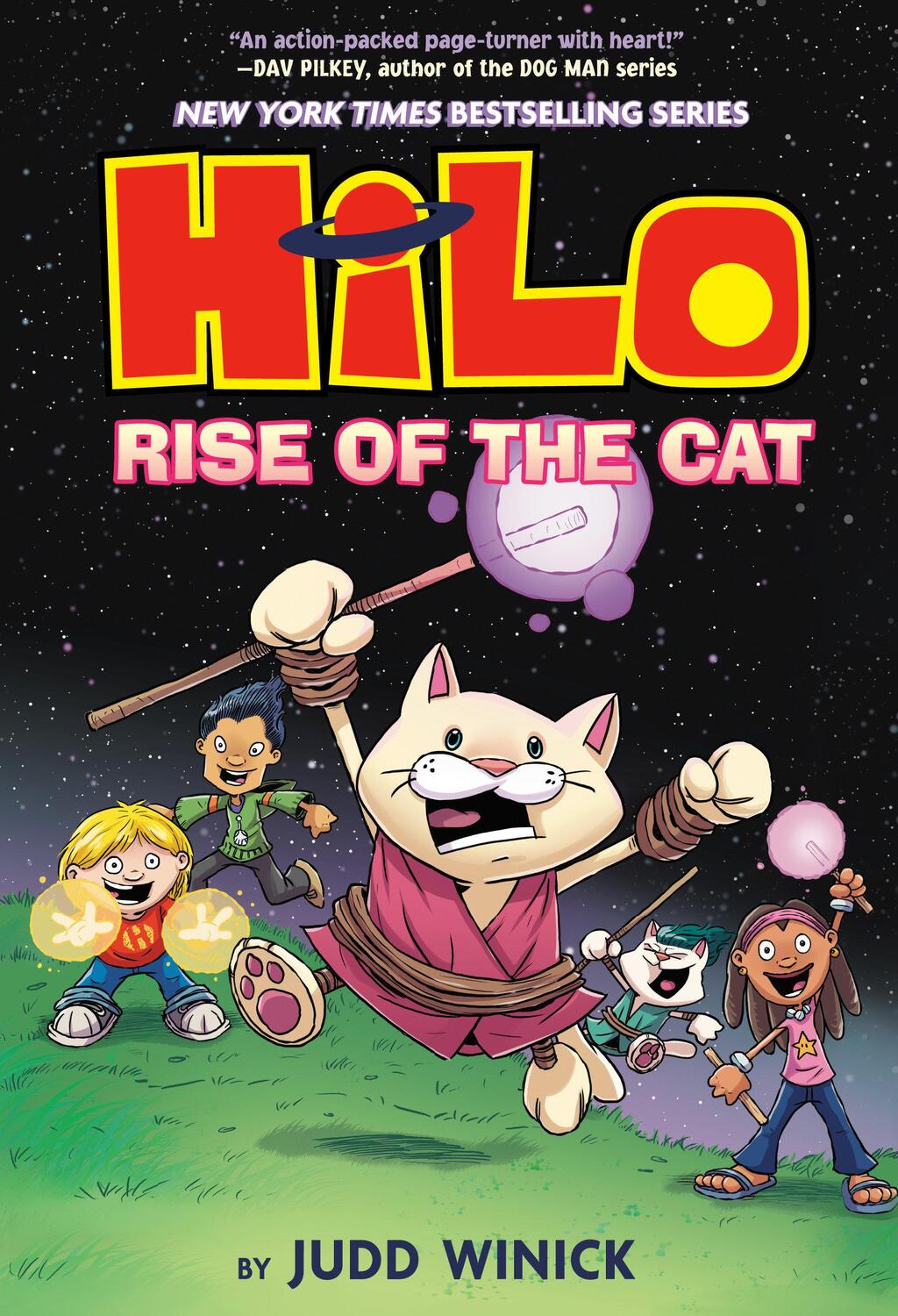 Cover: 9780593488126 | Hilo Book 10: Rise of the Cat | (A Graphic Novel) | Judd Winick | Buch