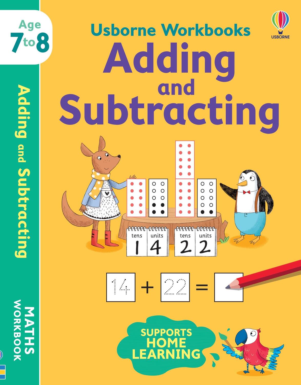Cover: 9781474994514 | Usborne Workbooks Adding and Subtracting 7-8 | Holly Bathie | Buch
