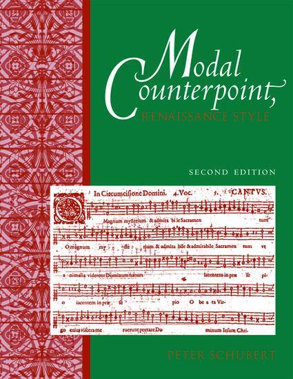 Cover: 9780195331943 | Modal Counterpoint | Renaissance Style | Peter Schubert | Taschenbuch