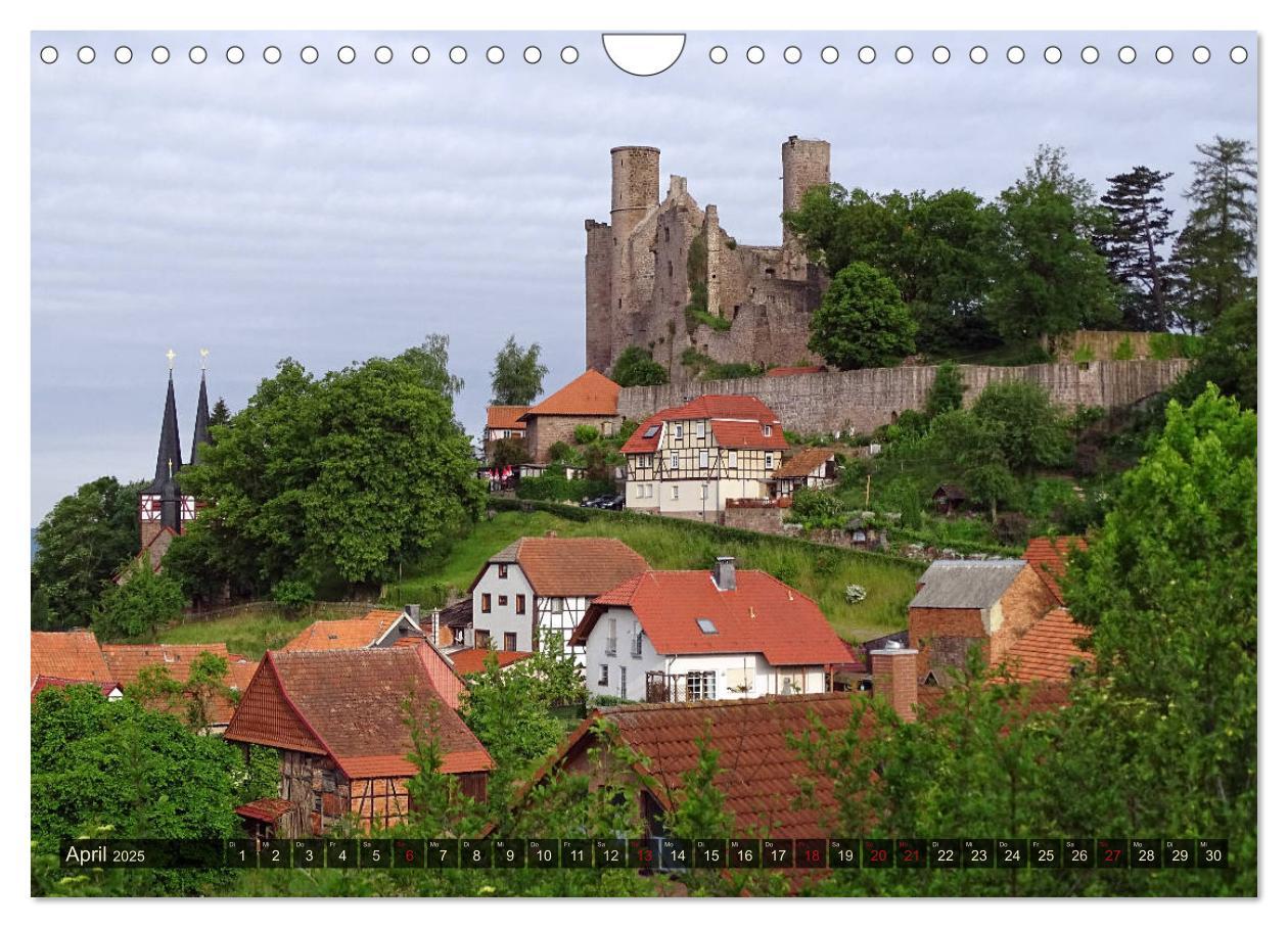 Bild: 9783435611515 | Wunderbares Thüringen - Burgen (Wandkalender 2025 DIN A4 quer),...