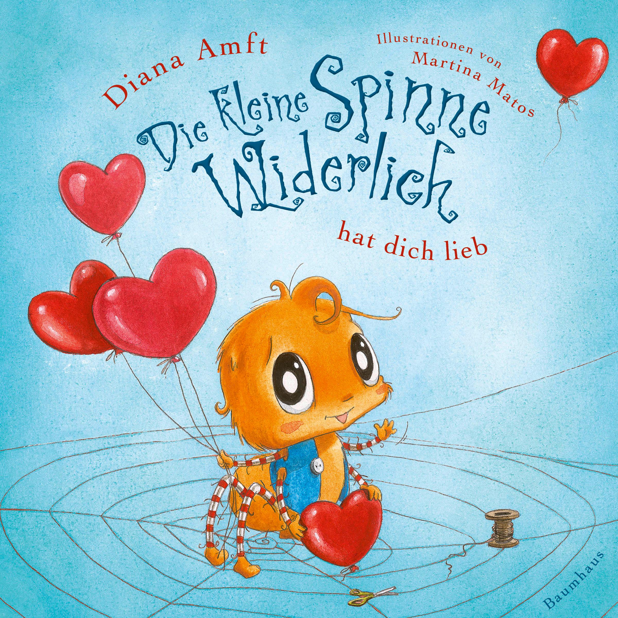 Cover: 9783833906688 | Die kleine Spinne Widerlich hat dich lieb (Pappbilderbuch) | Amft