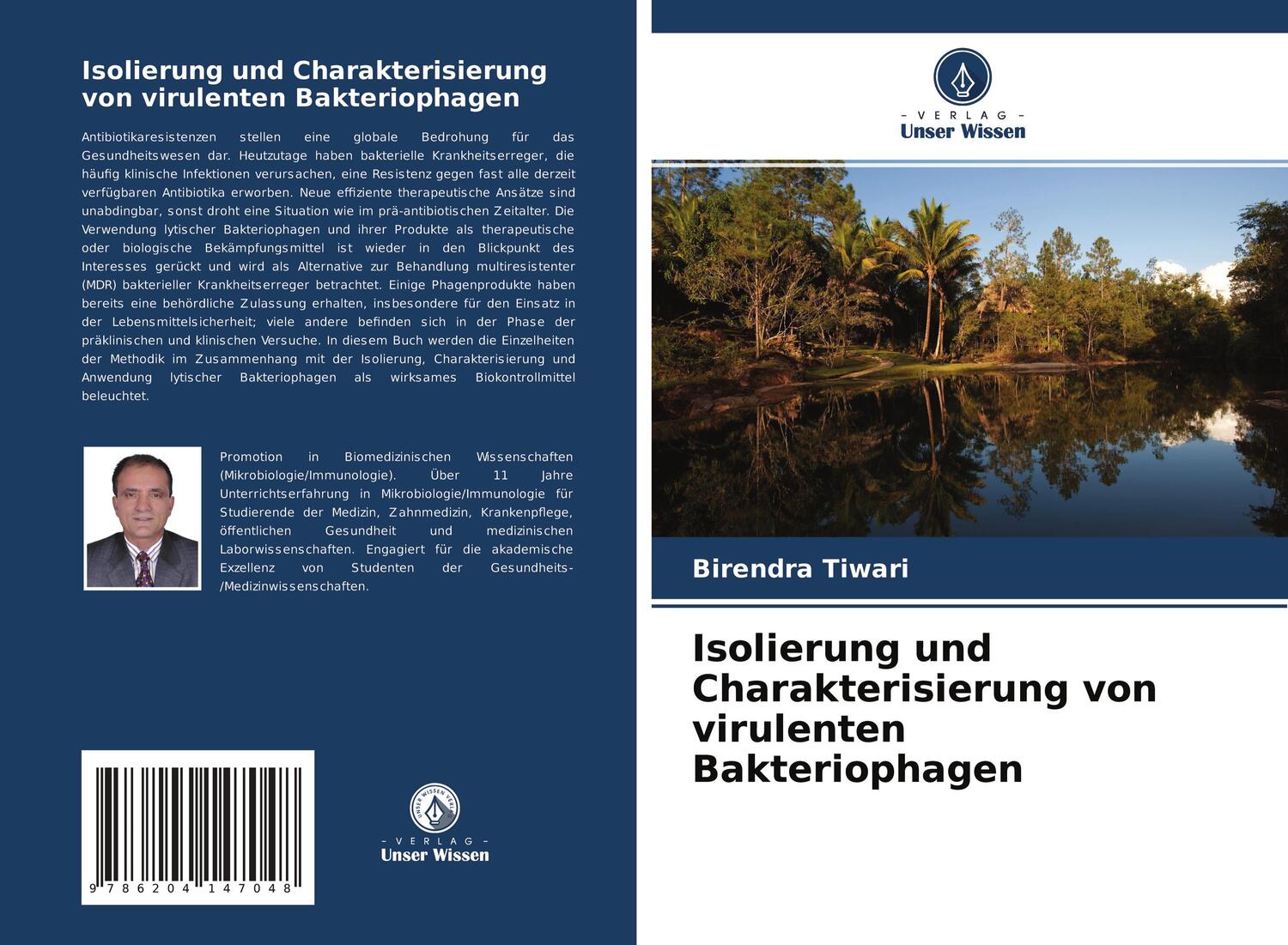 Cover: 9786204147048 | Isolierung und Charakterisierung von virulenten Bakteriophagen | Buch
